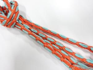 正絹　手組帯締め